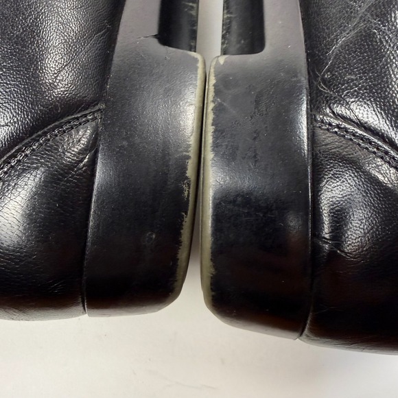 Florsheim Loafers Mens 11.5 D Black Leather Dress Shoes Classic Preppy Timeless - Picture 7 of 9